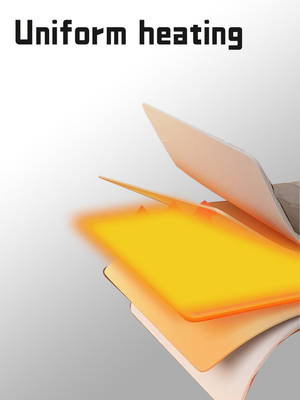 GrapheneMedicSıcaklık Yastığı Tıbbi Kaliteli PVC Hızlı Sıcaklık Kasları Rahatlatın İyileşmeyi Hızlandırın