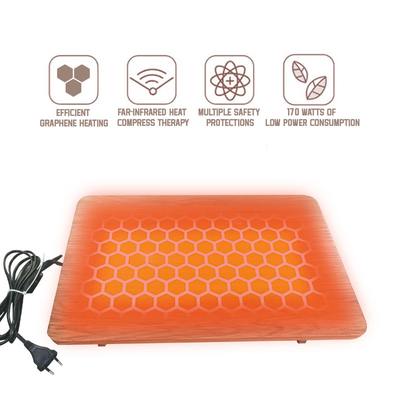 Şık Elektrikli Ayak ısıtıcısı Grafen ısıtma ile ergonomik tasarım ayarlanabilir sıcaklık