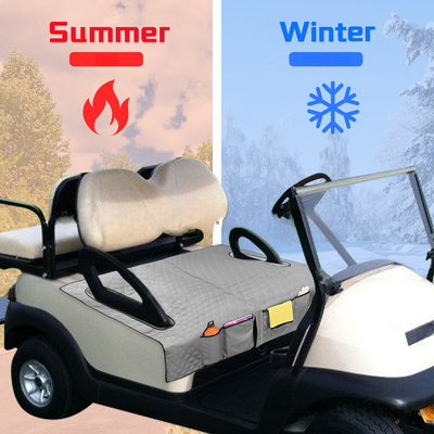 3 ısıtma seviyesi Golf arabası koltuğu yastığı daha fazla konfor ve yıkanabilir için
