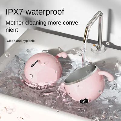 300ml Bebek Maması Isıtıcı Kase HW01 Taşınabilir Elektrikli Büyük Paslanmaz Çelik Bebek Maması Kabı Isıtıcı Seyahat İçin