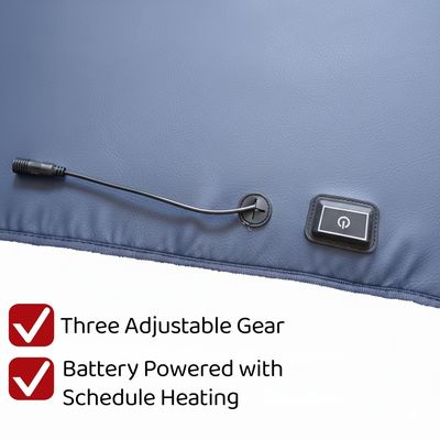 Golf Isıtma Pedi Isıtmalı Golf Arabası Koltuk Kılıfı PU Malzeme Üç Sıcaklık Ayarı Ve Sıcaklık İçin 4 Saatlik Otomatik Kapanma Zamanlayıcısı