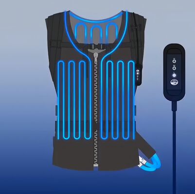 Ergonomic fit Intelligent Cooling Vest tailored for comfort and heat management during extended outdoor work periods