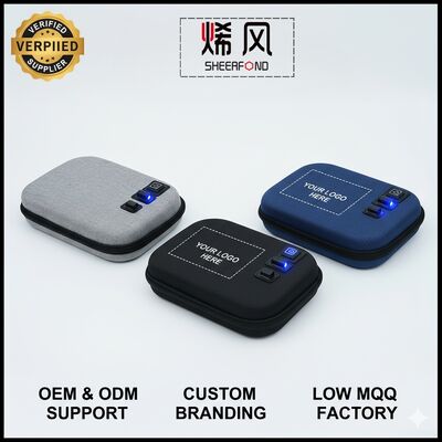 Taşınabilir Gıda Isıtma Çantası Düz Cüppeler Bento Kutuları Ve Sandviçleri Çökme Kanıtlı Sert Kabuk ve USB Gücü ile