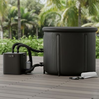 OEM Ice Bath Chiller Water Cooled Portable Light Weight Outdoor Inflat Cold Plunge Tub For Spa Gym Recovery
