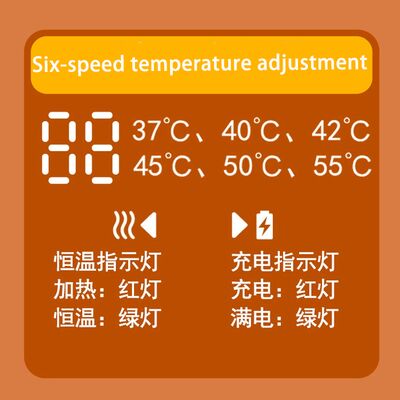 Customizable Wireless Charging Constant Temperature Night Baby Bottle Warmers Universal Model