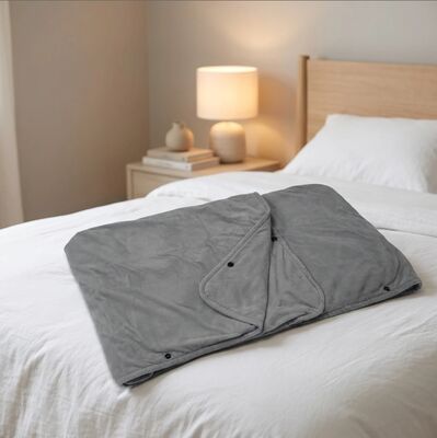Factory Sale Double Carbon Fiber Far-infrared Waterproof Overheat Protection Heating Blanket Soft Winter Household Car RV