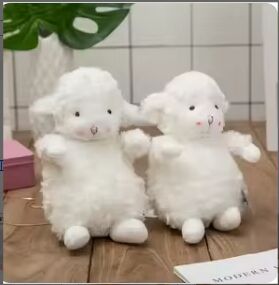 Portable Plush Cute Elektrikli El Isıtıcısı Düzenlenebilir Termostatla Dışarıda ve RV Kullanımı İçin Yeniden Şarj Edilebilir USB Güç Bankası