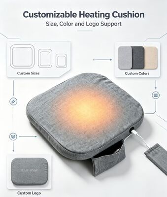 3cm thick lightweight graphene heating cushion 3-speed USB heating pad, suitable for different household and office chairs