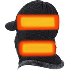 Çok İşlevli Elektrikli Isıtmalı Şapka, SHEERFOND Şarj Edilebilir Elektrikli Bere Şapka