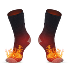 Akülü Elektrikli Isıtma Çorapları, ODM Şarj Edilebilir Isıtmalı Çoraplar 21-28cm uzunluk