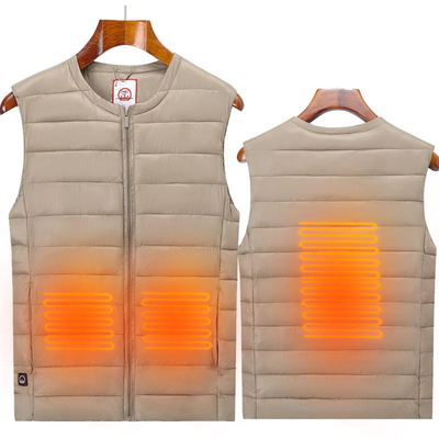 Kişiselleştirilmiş konfor için özelleştirilebilir ısıtma ayarları ile unisex elektrikli ısıtıcı yelek