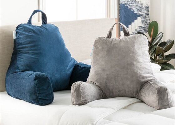 Isıtma Kırılmış Köpük Okuma Yastığı, Elektrikli Yatak Uyku Yastığı Kollu